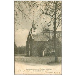 carte postale ancienne 45 CHATILLON-SUR-LOIRE. Chapelle du Château 1903