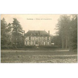 carte postale ancienne 45 COURTENAY. Château de Jacqueminière 1906