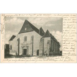 carte postale ancienne 45 COURTENAY. Eglise Saint-Pierre 1904