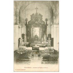 carte postale ancienne 45 COURTENAY. Eglise Saint-Pierre le Choeur 1905