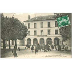 10 VILLENAUXE. L'Hôtel de Ville Ecole 1916
