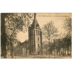 carte postale ancienne 45 GIEN. Eglise Paroissiale