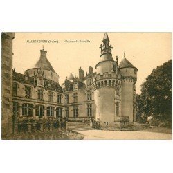 carte postale ancienne 45 MALESHERBES. Le Château de Rouville 1932