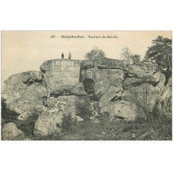 carte postale ancienne 45 MALESHERBES. Rocher du Bel-Air