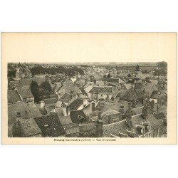 carte postale ancienne 45 MEUNG-SUR-LOIRE. Vue sur les toits