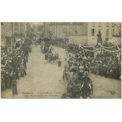 carte postale ancienne 45 MONTARGIS. Cavalcade 1905. Char de la Venise du Gatinais