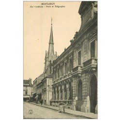 carte postale ancienne 45 MONTARGIS. Postes et Télégraphes