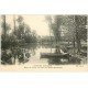 carte postale ancienne 45 MOULIN DES BECHETS 1915. Barque Bords du Loiret