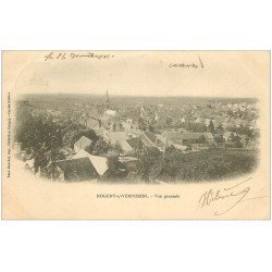 carte postale ancienne 45 NOGENT-SUR-VERNISSON. Vue générale 1903