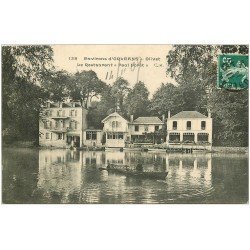 carte postale ancienne 45 OLIVET. Restaurant Paul Forêt 1909