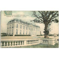 carte postale ancienne 45 OUZOUER-SUR-THEZEE. Château de Pontchevron