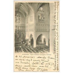 carte postale ancienne 45 PITHIVIERS. Eglise Saint-Salomon Saint-Grégoire 1903