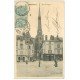 carte postale ancienne 45 PITHIVIERS. Rue de l'Eglise 1907 Commerces