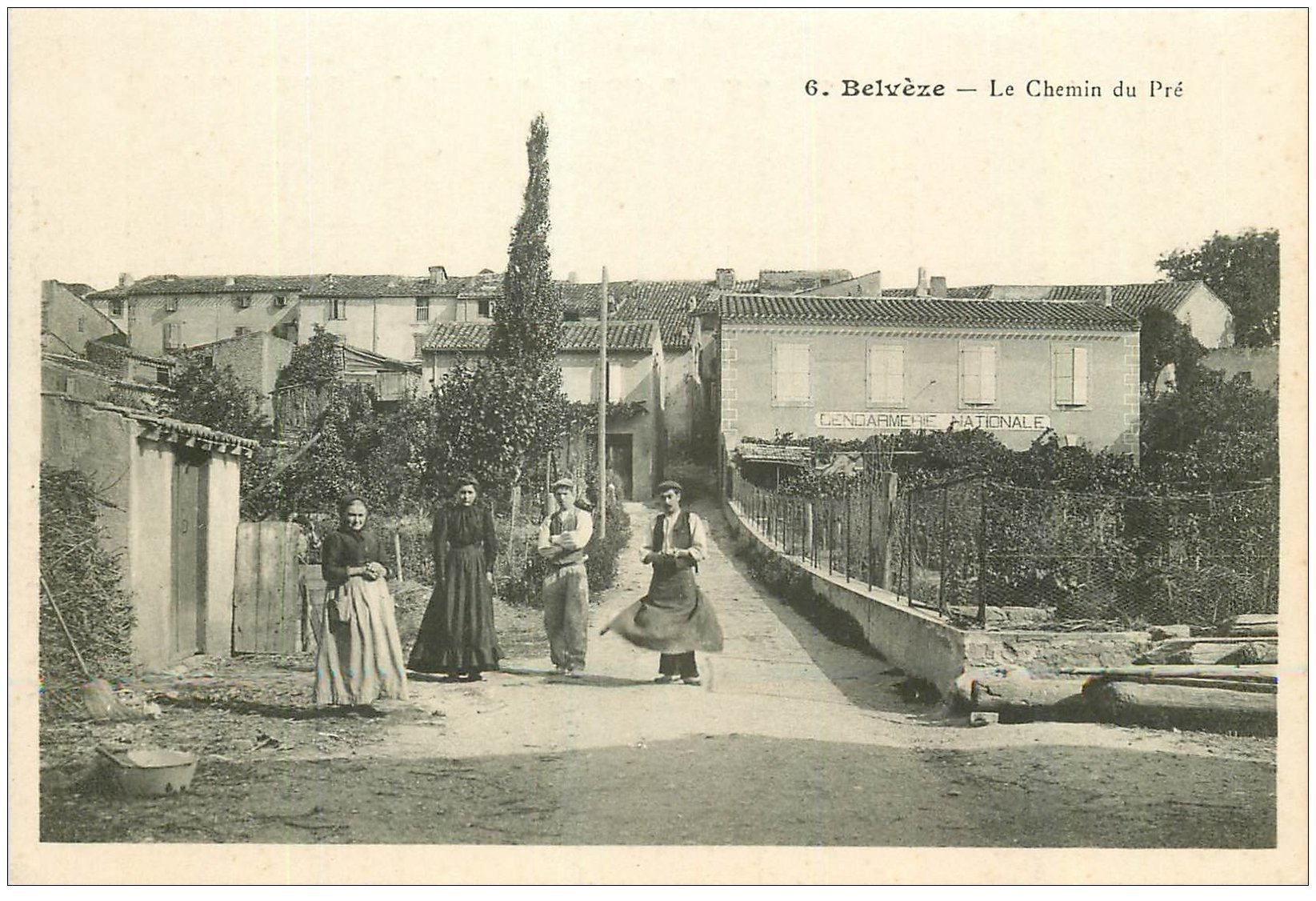 11 BELVEZE. Le Chemin du Pré. Gendarmerie Nationale