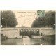 carte postale ancienne 45 PONT-AUX-MOINES. Pont sur le Canal 1906