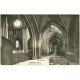 carte postale ancienne 45 PUISEAUX. Eglise Bas-côté 1934