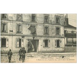 carte postale ancienne 02 CHATEAU-THIERRY. Place du Champ de Mars. Guerre 1914-18