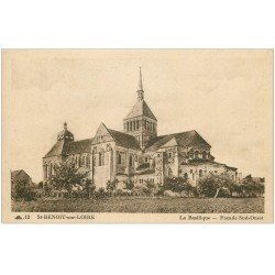 carte postale ancienne 45 SAINT-BENOIT-SUR-LOIRE. Basilique n°12