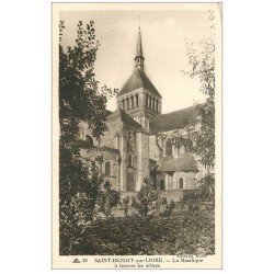 carte postale ancienne 45 SAINT-BENOIT-SUR-LOIRE. Basilique n°18