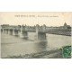 carte postale ancienne 45 SAINT-DENIS-DE-L'HOTEL. Le Pont 1913