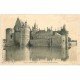 carte postale ancienne 45 SULLY-SUR-LOIRE. Château. Timbrée, oblitérée 1903 mais vierge...