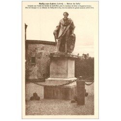 carte postale ancienne 45 SULLY-SUR-LOIRE. Statue de Sully