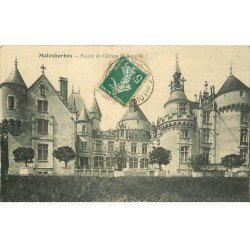 carte postale ancienne 45 MALESHERBES. Château de Rouville 1912