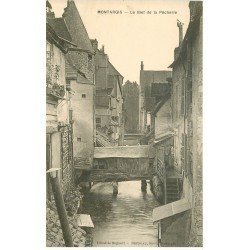 carte postale ancienne 45 MONTARGIS. Le Bief de la Pêcherie