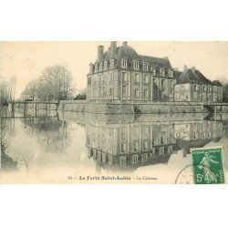 carte postale ancienne 45 LA FERTE SAINT-AUBIN. Le Château 1913