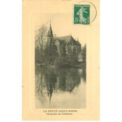 carte postale ancienne 45 LA FERTE SAINT-AUBIN. Chapelle du Château 1913