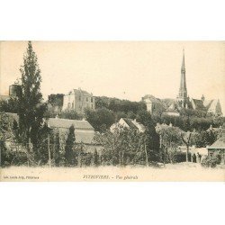 carte postale ancienne 45 PITHIVIERS. Vue générale 1925