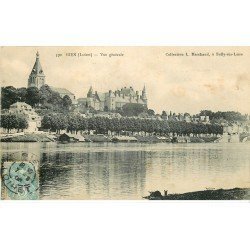 carte postale ancienne 45 GIEN. Vue générale 1906