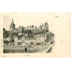 carte postale ancienne 45 GIEN. Le Château 1903