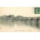 carte postale ancienne 45 GIEN. Faubourg du Berry vers 1909