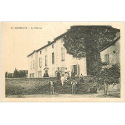 carte postale ancienne 11 CAILHAVEL. Le Château. Carte notice