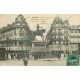 carte postale ancienne 45 ORLEANS. Lot intéressant de 7 CPA aux environs de 1910. Place du Martroi et Rue République