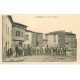 carte postale ancienne 11 CAILHAVEL. Place du Château. Carte notice
