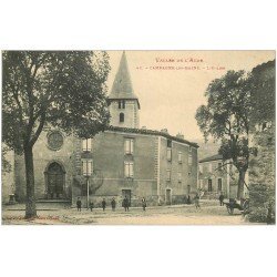 carte postale ancienne 11 CAMPAGNE-LES-BAINS. L'Eglise