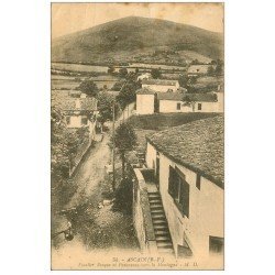 carte postale ancienne 64 ASCAIN. Escalier Basque