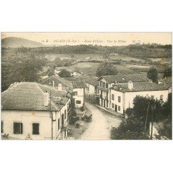 carte postale ancienne 64 ASCAIN. Restaurant Route d'Olette