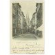 carte postale ancienne 64 BAYONNE. 1900 Rue du Pont Neuf. Timbre 1900