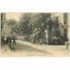 carte postale ancienne 11 CAPENDU. Avenue de la Gare 1905. Matériaux de Costruction Fourès