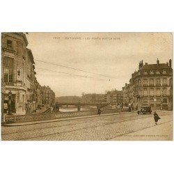 carte postale ancienne 64 BAYONNE. Les Ponts sur la Nive vers 1933