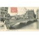 carte postale ancienne 64 BAYONNE. Pont Mayou et Bains Douches 1908
