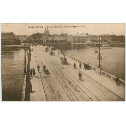 carte postale ancienne 64 BAYONNE. Pont Saint-Esprit