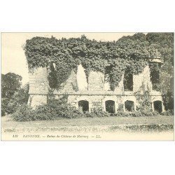 carte postale ancienne 64 BAYONNE. Ruines Château de Marracq