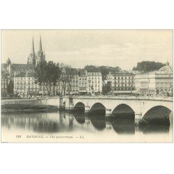 carte postale ancienne 64 BAYONNE. Vue panoramique n°128