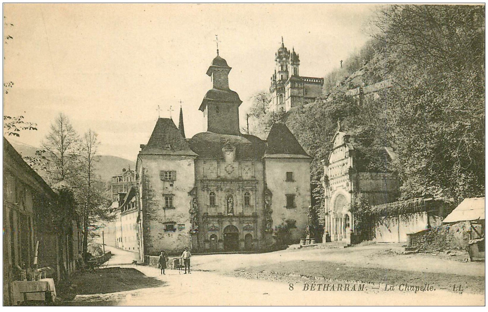carte postale ancienne 64 BETHARRAM. La Chapelle