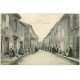 carte postale ancienne 11 CAPENDU. La Grand Rue 1916