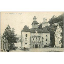 carte postale ancienne 64 BETHARRAM. L'Eglise 1921